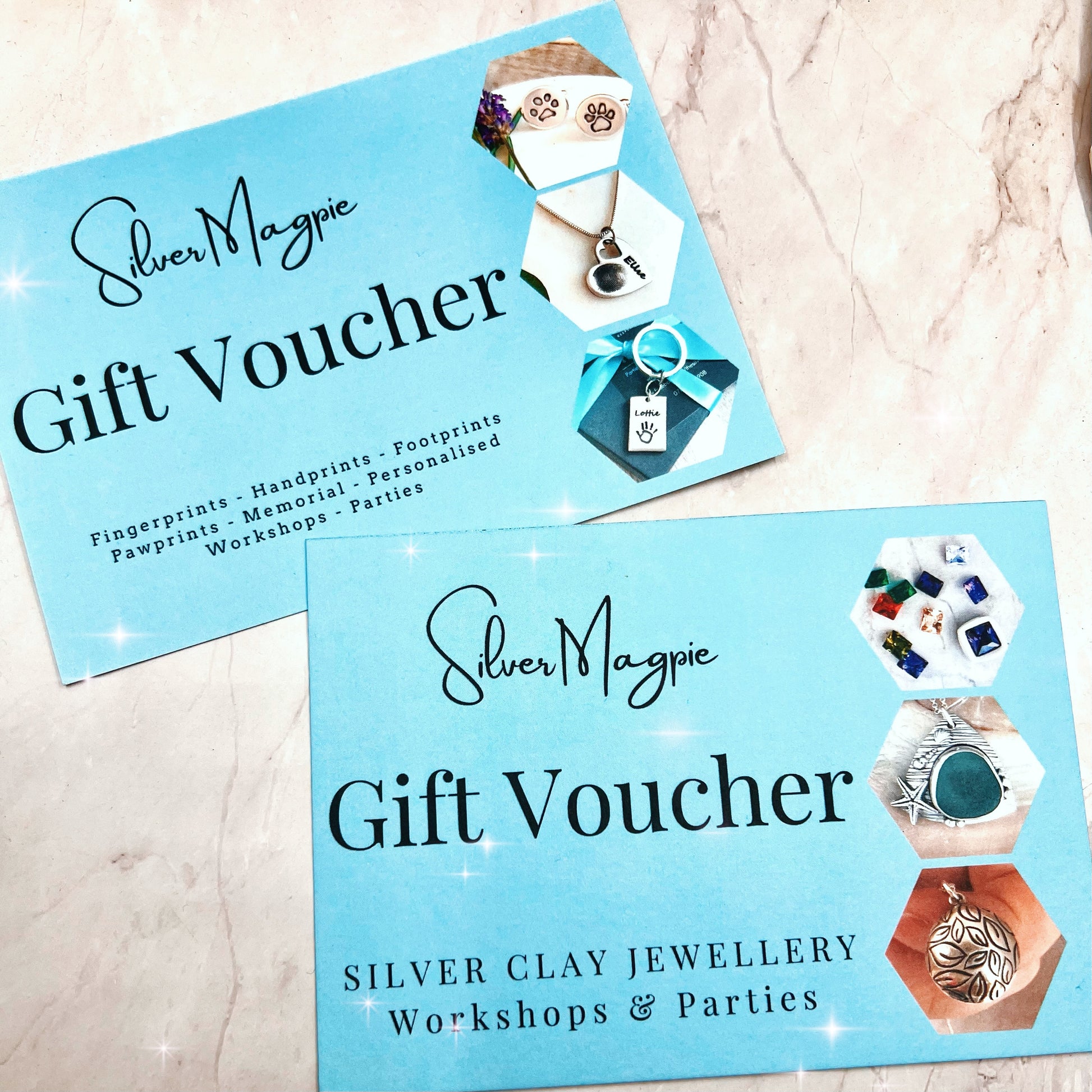 Gift Voucher - Silver Magpie Fingerprint Jewellery