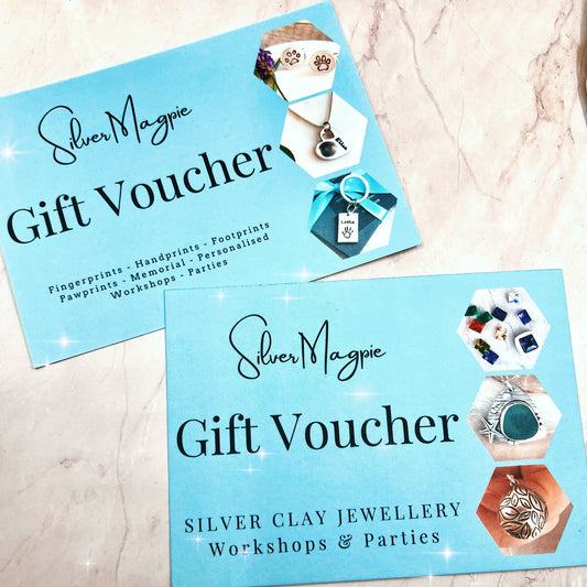 Gift Voucher - Silver Magpie Fingerprint Jewellery