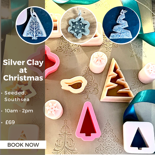 Silver Clay at Christmas (Fri 15th Nov, Seeded, Southsea) - Silver Magpie Fingerprint Jewellery
