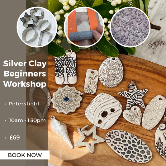 Silver Clay Pendant Workshop (Petersfield, Sat 16th August) - Silver Magpie Fingerprint Jewellery