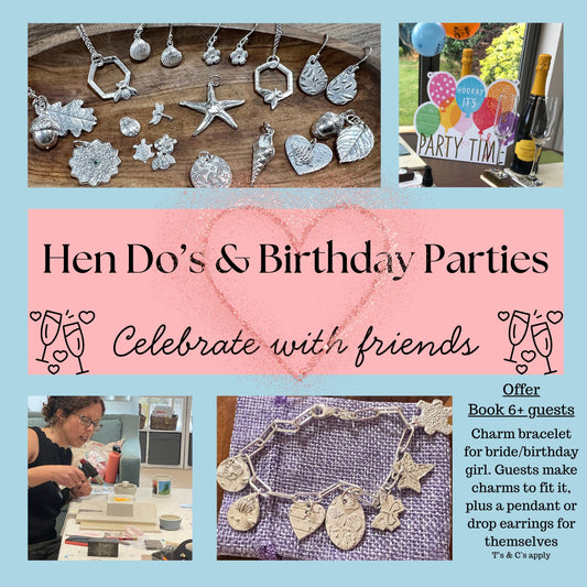 Birthdays & Hen Do’s - Silver Magpie Fingerprint Jewellery
