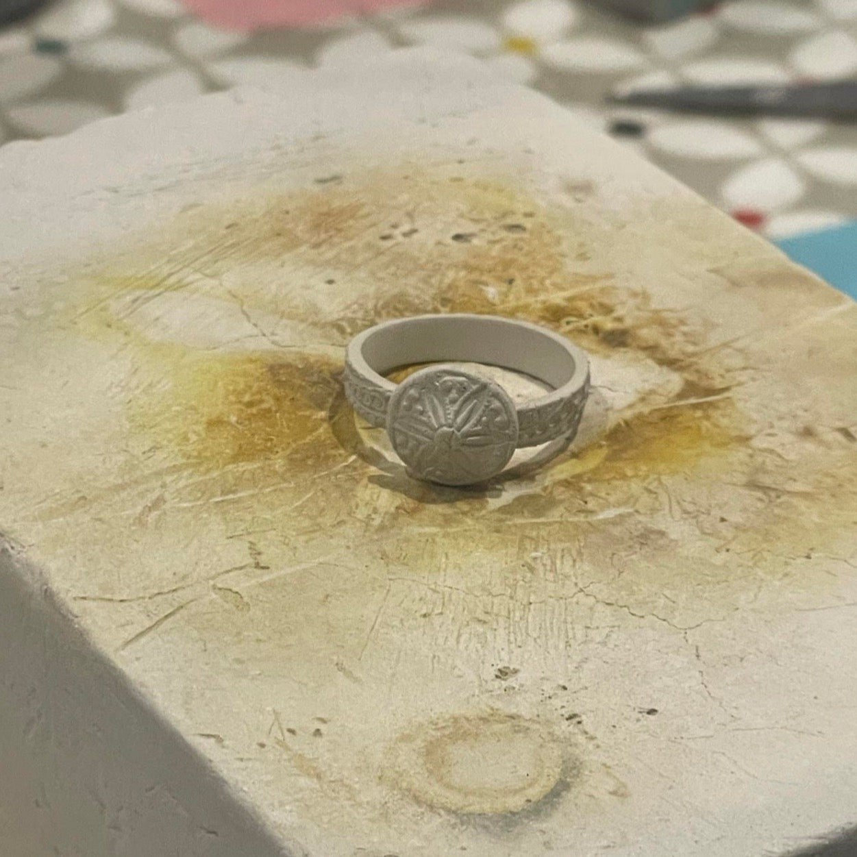 Silver Clay Rings Workshop (Petersfield, Saturday 13th April) - Silver Magpie Fingerprint Jewellery