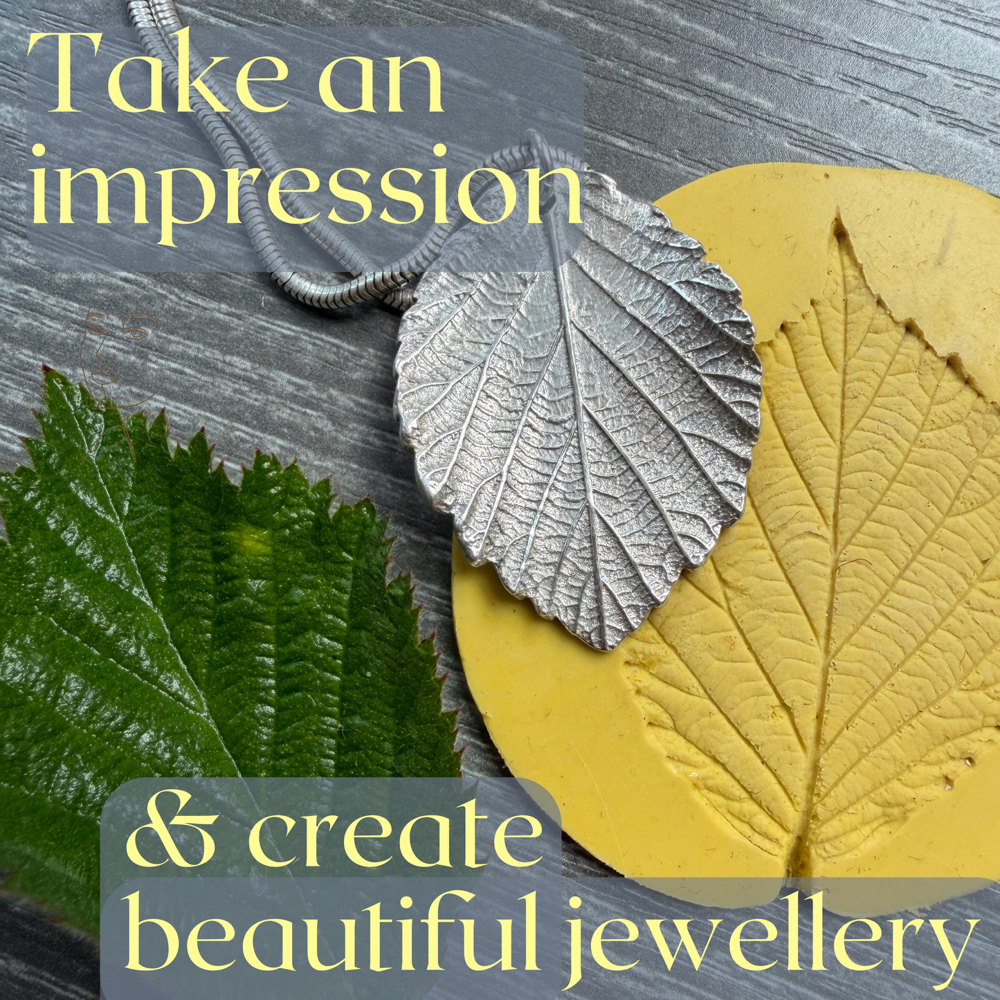 Silver Clay Botanicals (Fareham, Sunday 14th June) - Silver Magpie Fingerprint Jewellery