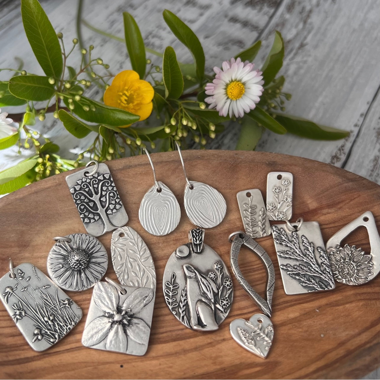 Silver Clay Pendant Workshops