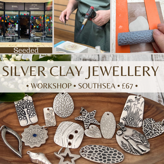 Silver Clay Pendant Workshop (Southsea, Sun 13th April)