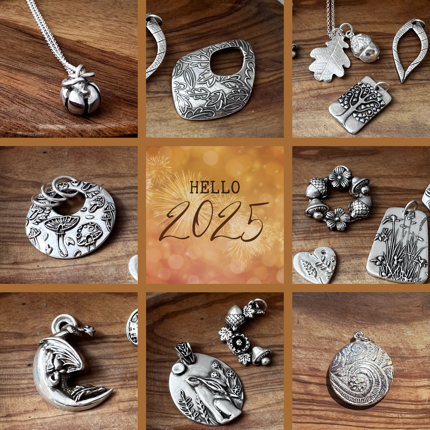 Silver Clay Pendant or Drop Earrings Workshop (Fareham, Fri 24th January)