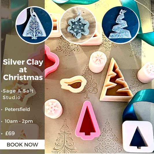 Silver Clay at Christmas (Sat 9th November, Petersfield)