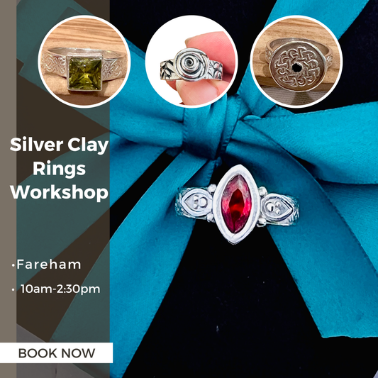 Silver Clay Ring Workshop (Fareham, Sunday 13th September)