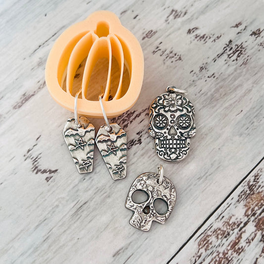 Autumn & Halloween Silver Clay Pendants (Sat 5th Oct, Petersfield)