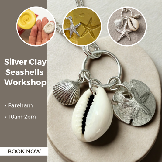 Silver Clay Seashells Workshop (Fareham, Sun 4th July)